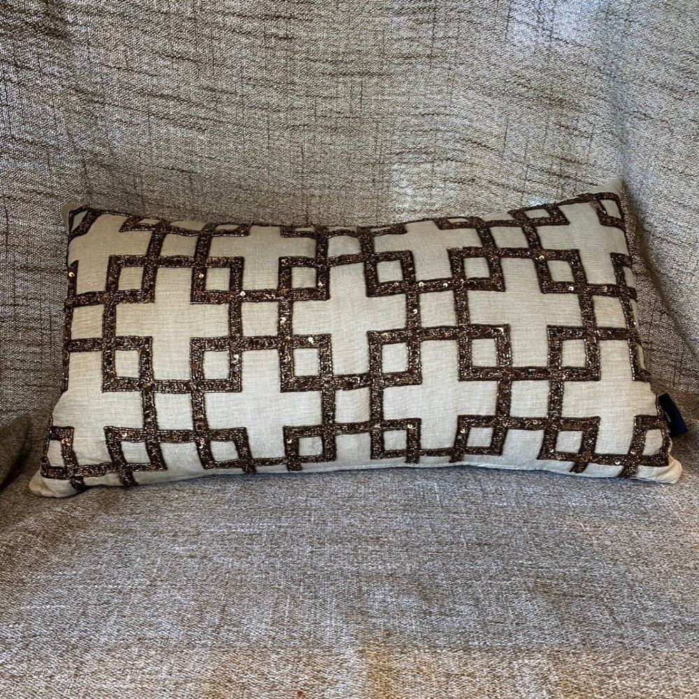 Tahari Home Lumbar Pillow